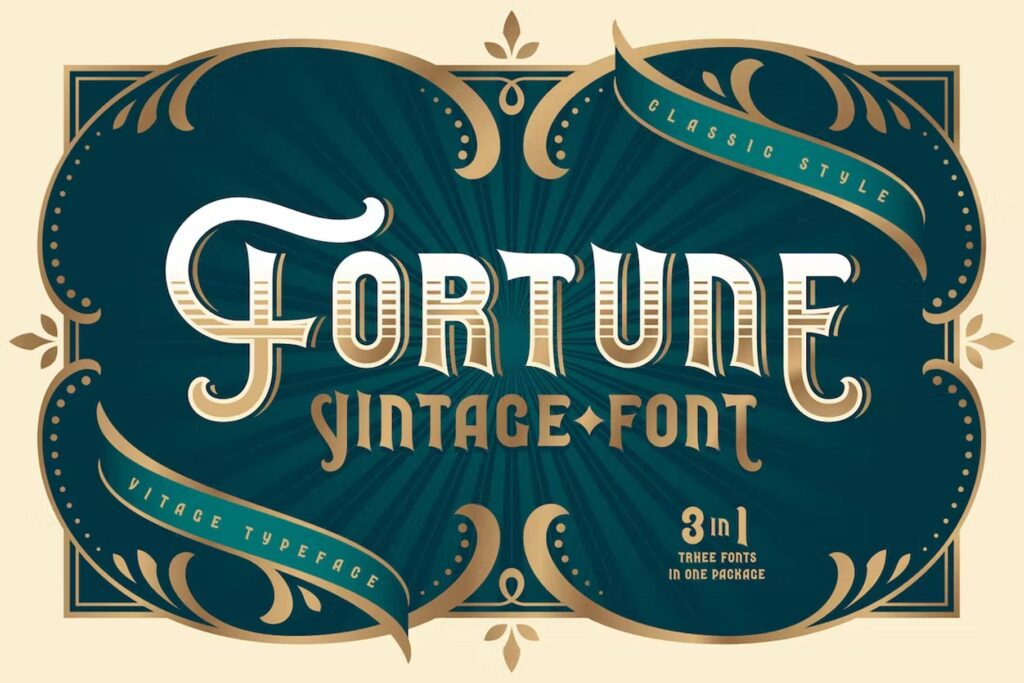 20 Best Vintage Fonts for Design and Branding