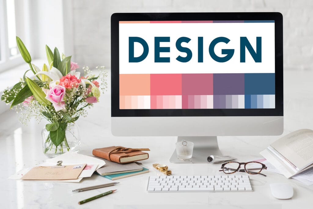 Create portfolio of graphic design