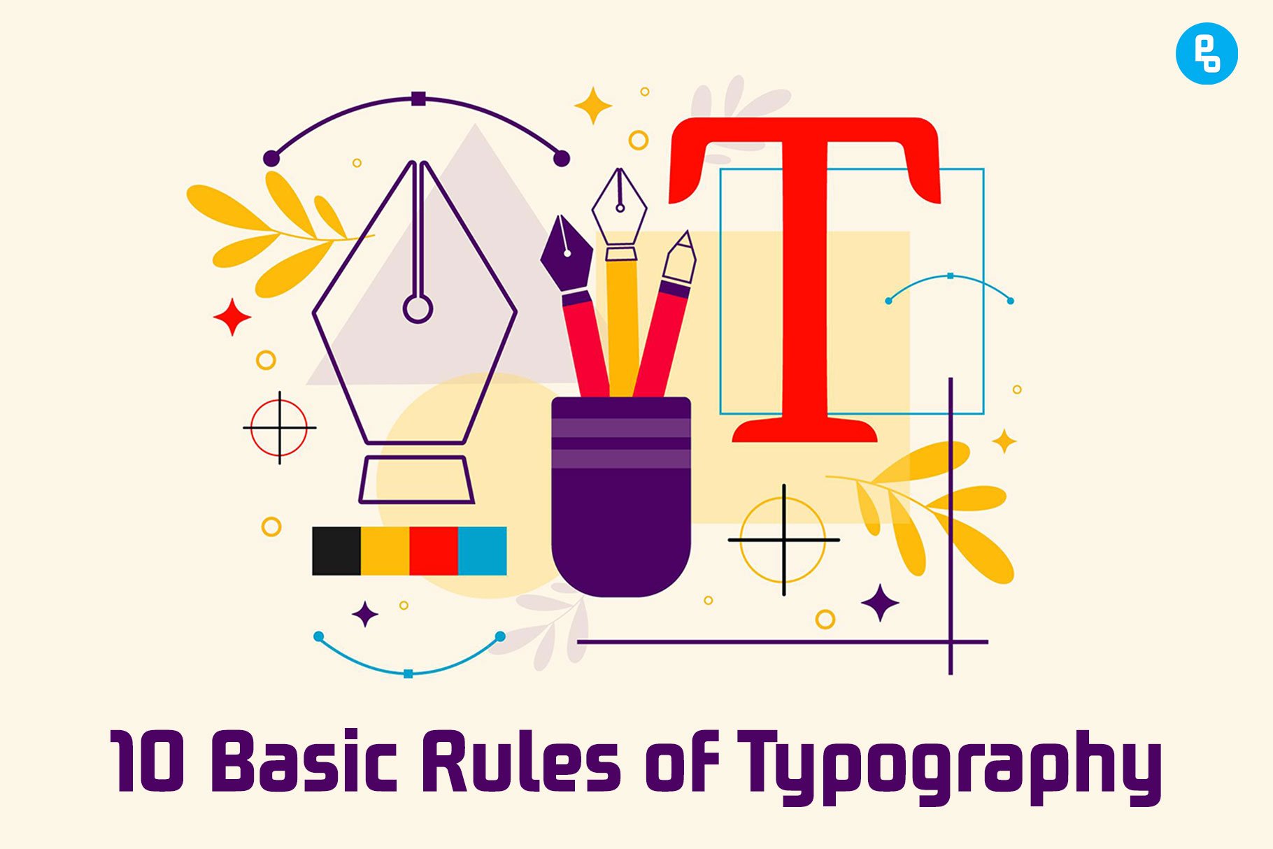 In this post, we’ve compiled a list of 10 rules that every designer should follow when designing with type. The 10 Basic Rules of Typography.