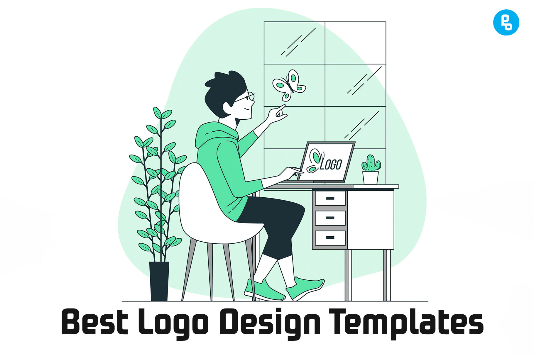 we'll just take a quick look at a few new logo templates that can help you build a professional brand. Each of them has its own flavor and style which will definitely attract your client's attention.