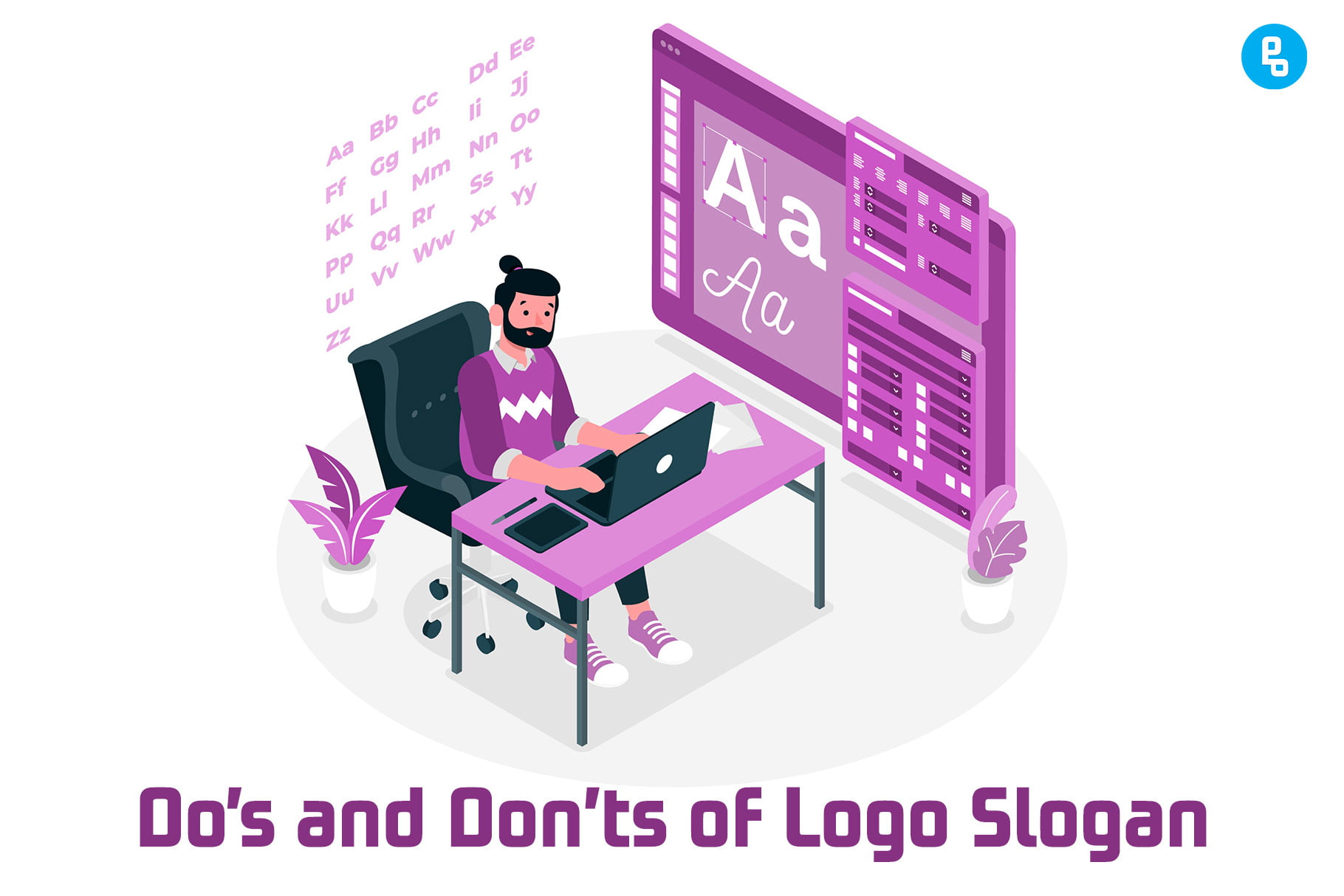 So, in this article, we'll go over how to create a slogan, how not to create a slogan, and some examples of great logo slogans that you can use as inspiration.