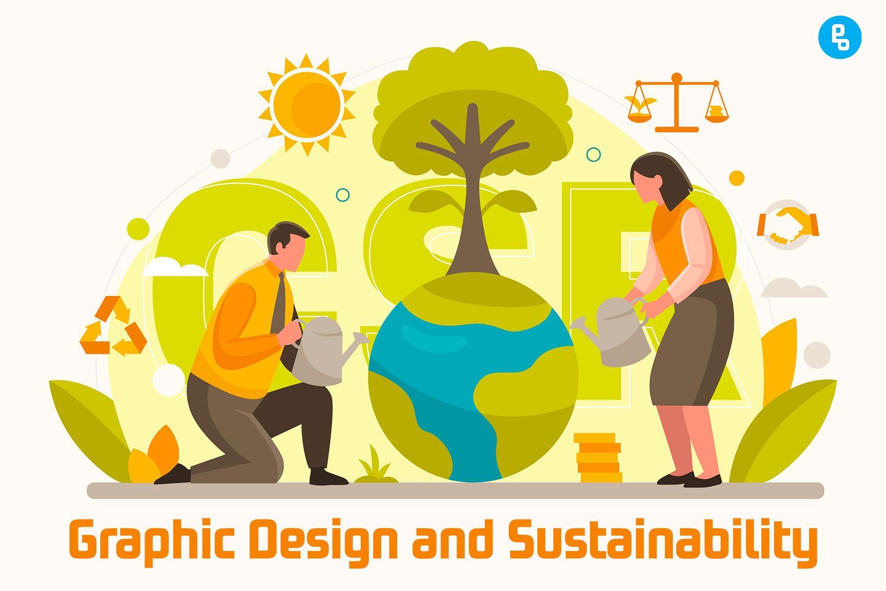 Herein, the relationship between graphic design and environmental preservation is investigated, discussing the responsibility of a sustainable designer and the various approaches for protecting our planet for future generations.
